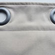 Befestigung mit Ringen für den Vorhang Cotton Silence